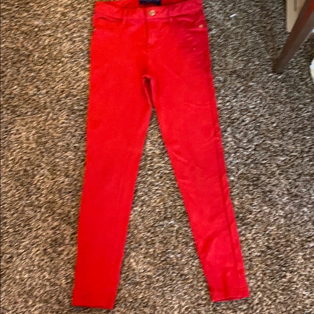 Red Jeggings